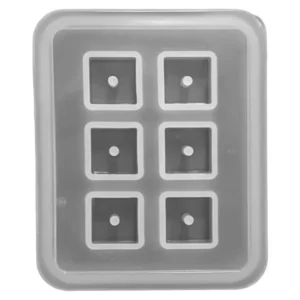 Square Beads Silicone Mould 12mm