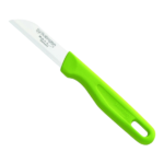 Green Straight Edge Vegetable Knife 6cm Blade