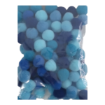 Small Blue Pom-Poms 10mm