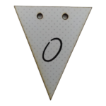 Letter O Bunting Tag