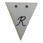 Letter R Bunting Tag