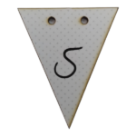 Letter S Bunting Tag