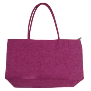 Raffia Beach Bag Hot Pink 33 x 50m_BAGW053HP_1