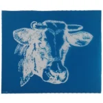 Silkscreen Stencil Cow Head 17 x 14cm_D106_1