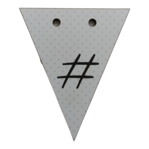 Symbol # Bunting Tag