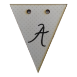 Letter A Bunting Tag