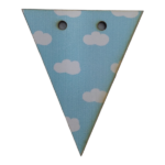 Cloud Bunting Tag