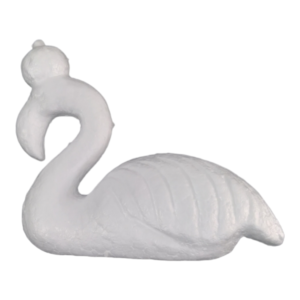 Fantasy Land Styrofoam Flamingo 17x13cm