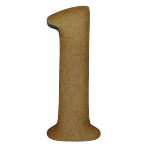 Laser Cut Wooden Letter "l" 1.5cm