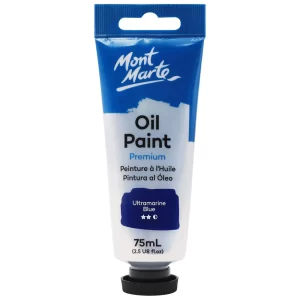 Mont Marte Premium Oil Paint Ultramarine Blue 75ml