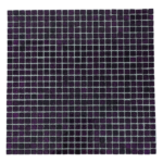 Dark Purple Glitter Mosaic Tiles (30x30cm Sheet)