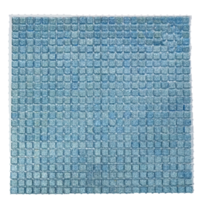 Teal Glitter Mosaic Tiles (30x30cm Sheet)