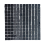 Black Glitter Mosaic Tiles (30x30cm Sheet)