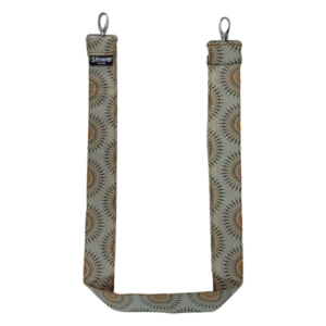 Cream Shweshwe Bag Strap (116cm x 5cm)