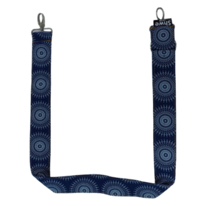 Indigo Shweshwe Bag Strap (116cm x 5cm)