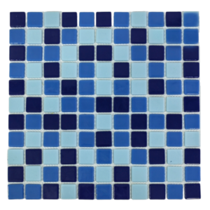 Solid Sky Mix Mosaic Tiles (Sheet Size: 30x30cm)