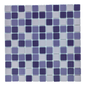 Solid Lilac Mix Mosaic Tiles (Sheet Size: 30x30cm)