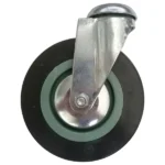 Hillaldam Rubber Castor Wheel with Swivel Bolt 125mm_TOOC512_1