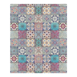 Tear Resistant Bright Ceiling Tile Deco Print 120x42cm