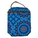 Shweshwe Marine Zip Wine Cooler Bag