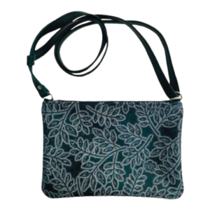 Small Laurel (Navy) Shoulder Bag