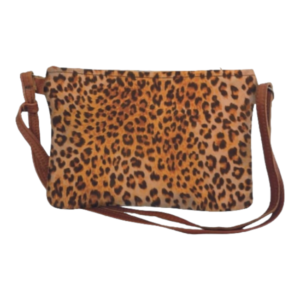 Large Leopard Print Shoulder Bag
