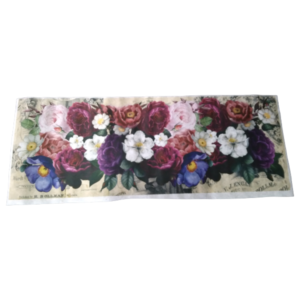 Tear Resistant Light Ida Blooms Deco Print 120x42cm