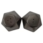 Abstract Salt & Pepper Shakers Matt Stainless Steel_VE7043SS_2