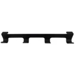 Clix 4 Hook Rack Over-the-cupboard Black_COCHRB_2