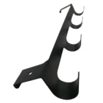 Clix 4 Hook Rack Over-the-door Matt Black_CODHRB_1