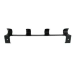 Clix 4 Hook Rack Over-the-door Matt Black_CODHRB_2