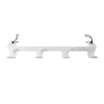 Clix 4 Hook Rack Over-the-door White_CODHR_W_1