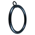 Finishing Touches 35mm Steel Curtain Rings Black 10 Pack_G35RG10_2