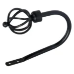 Finishing Touches Curtain Tiebacks Gypsey Basket Black 28mm_GYPTBBB