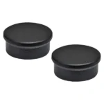 Finishing Touches Round Finial Curtain Stopper Black 28mm_GYPFSB_1