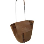 Olivia & Grace Leather String Bag Tan_MBETS01_1