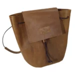 Olivia & Grace Leather String Bag Tan_MBETS01_3
