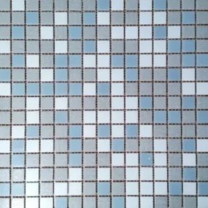 Stone Glass Mosaic Tile La Lucia Grey 33 x 33cm_BDR226_1