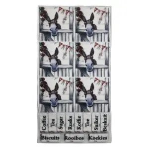 Tear Resistant Deco Mini Prints _ Charlie the Donkey_WD3211_1