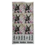 Tear Resistant Deco Mini Prints _ Donkey in Bloom_WD3213_1