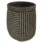 Woven Soft Grass Basket Crosshatch Pattern 51 x 43cm_U11357_2