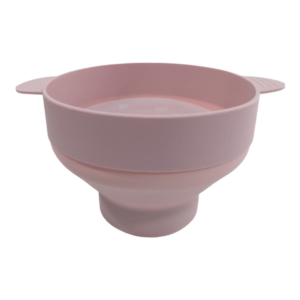Pink Silicone Popcorn Popper