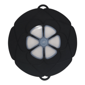 Black Silicone Spill Stopper