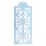 Plastic Stencil Vintage Floral Pattern 15 x 31cm_CH260