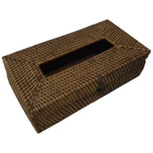 Antique Plaited Rattan Tissue Box_10-734_4
