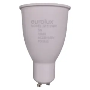 Eurolux Rechargable LED Globe _ 5W_ Warm White_ GU10_G1110WW_1