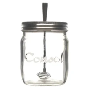 Regent-Glass-Jar-With-Metal-Honey-Drizzler-500ml_31392_1