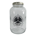 Glass Storage Jar 2L | Aviators Club