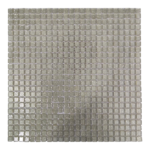 Mosaic Glitter Tile | Ivory Glass Sheet (30x30cm)