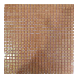 Mosaic Glitter Tile | Tangerine (30x30cm)